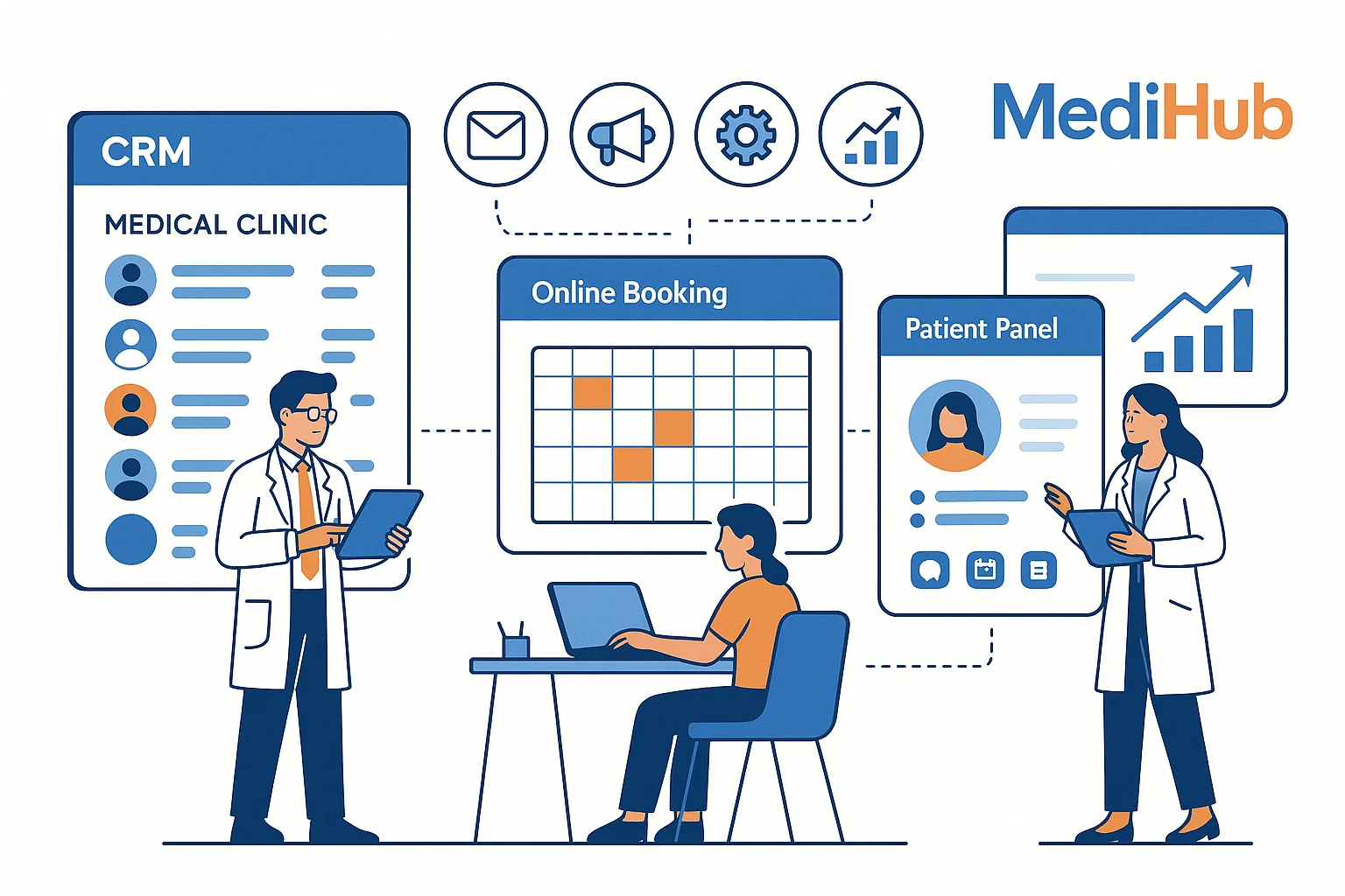 5 systemów dla kliniki – jak odciążyć zespół i zwiększyć zapisy