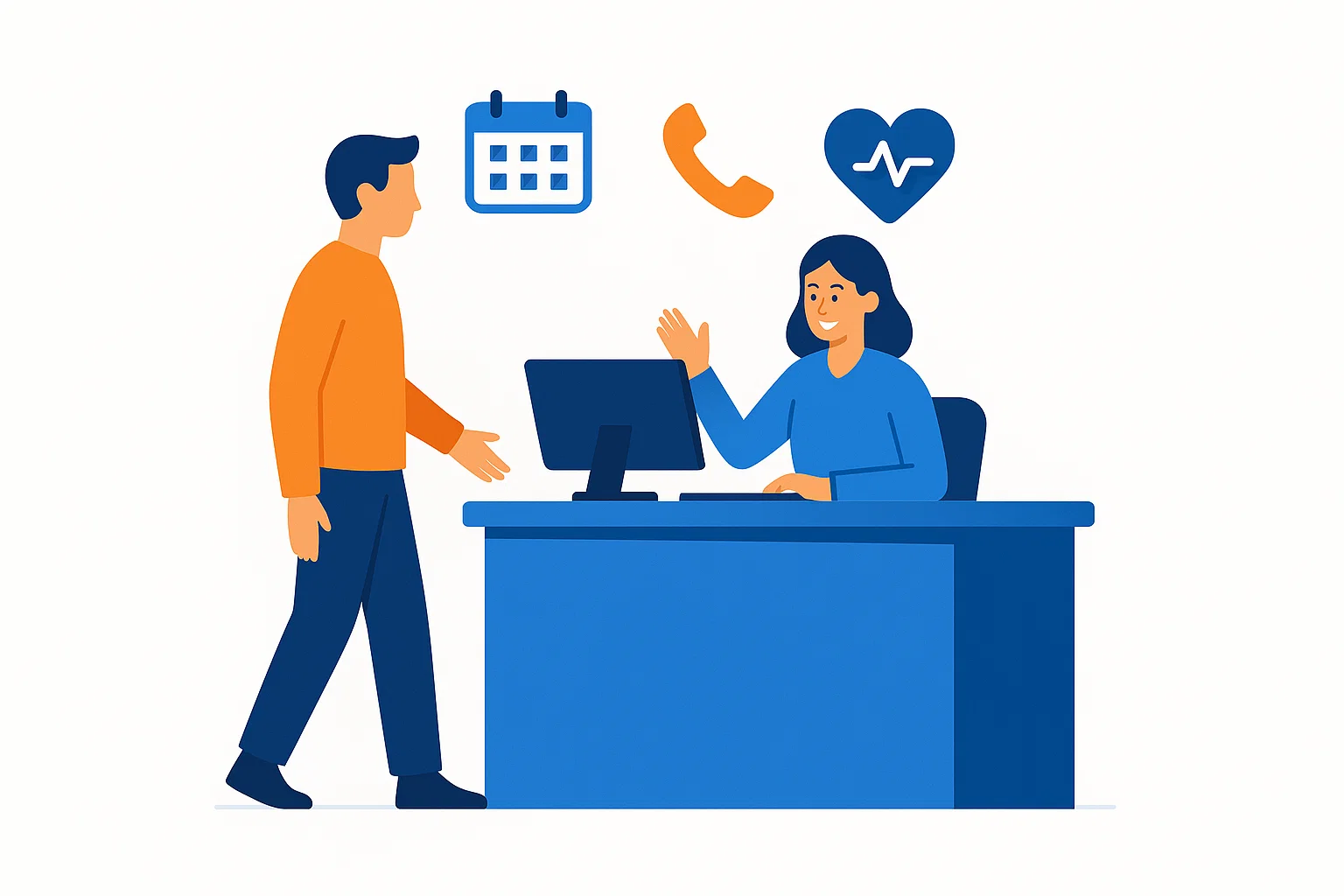 Recepcja w marketingu kliniki – 5 sposobów na skuteczny pierwszy kontakt